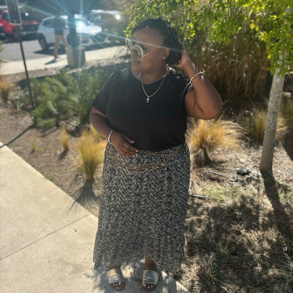 Patterned Skirt